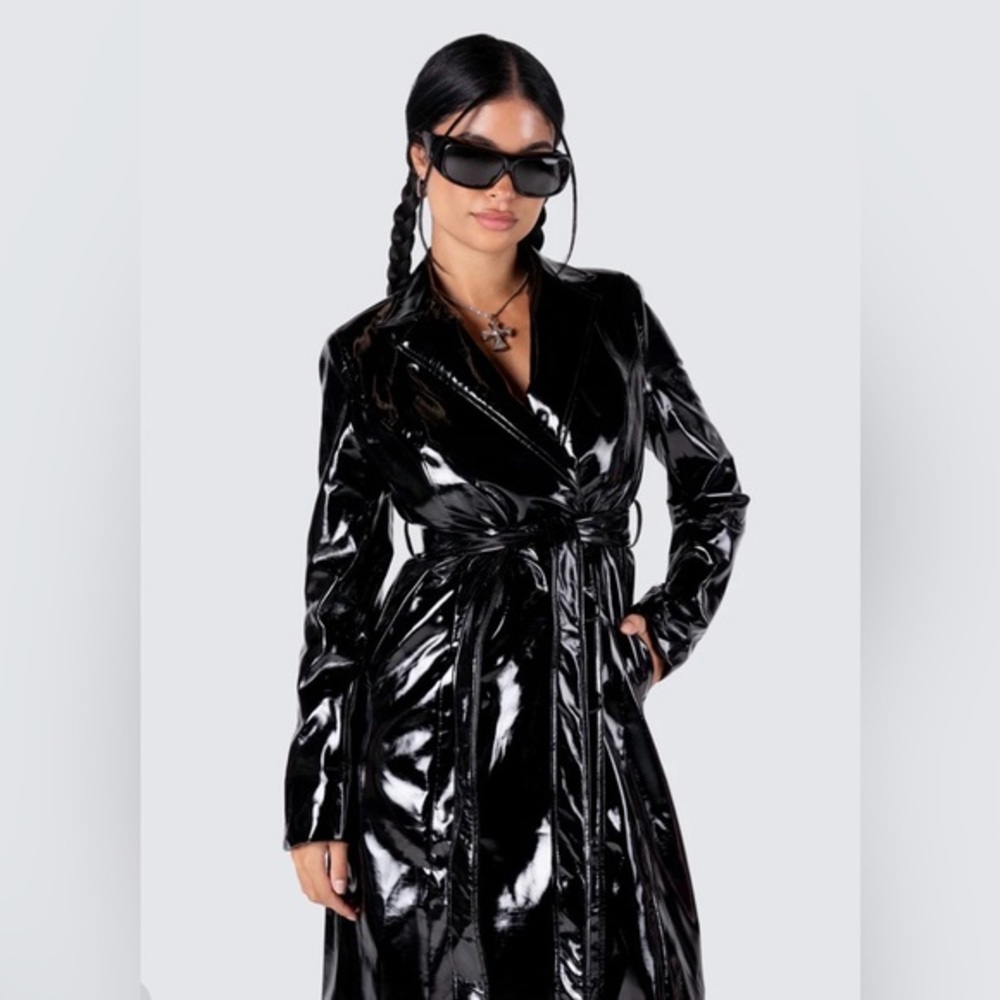 Finesse Knox Vegan Leather Coat Size 3X FE XL FE2